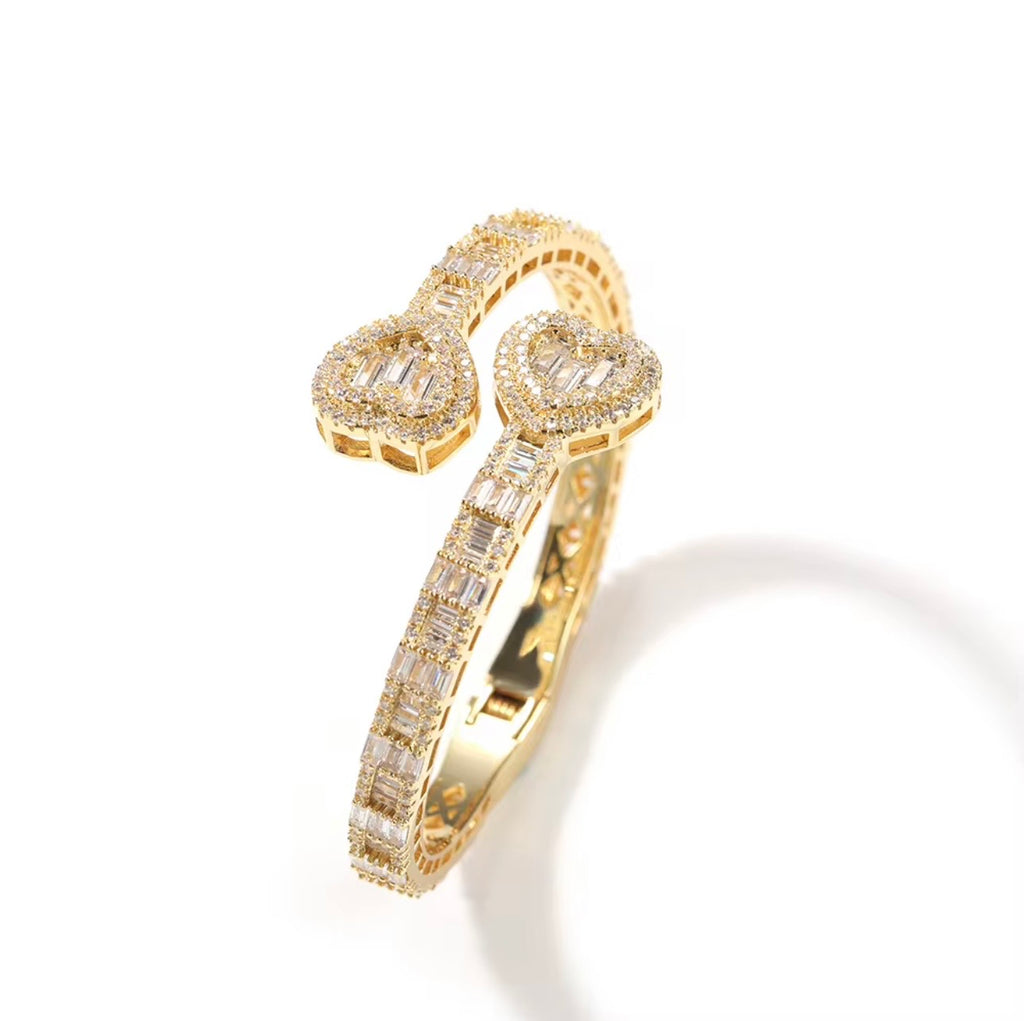 Heart Cuff Bracelet