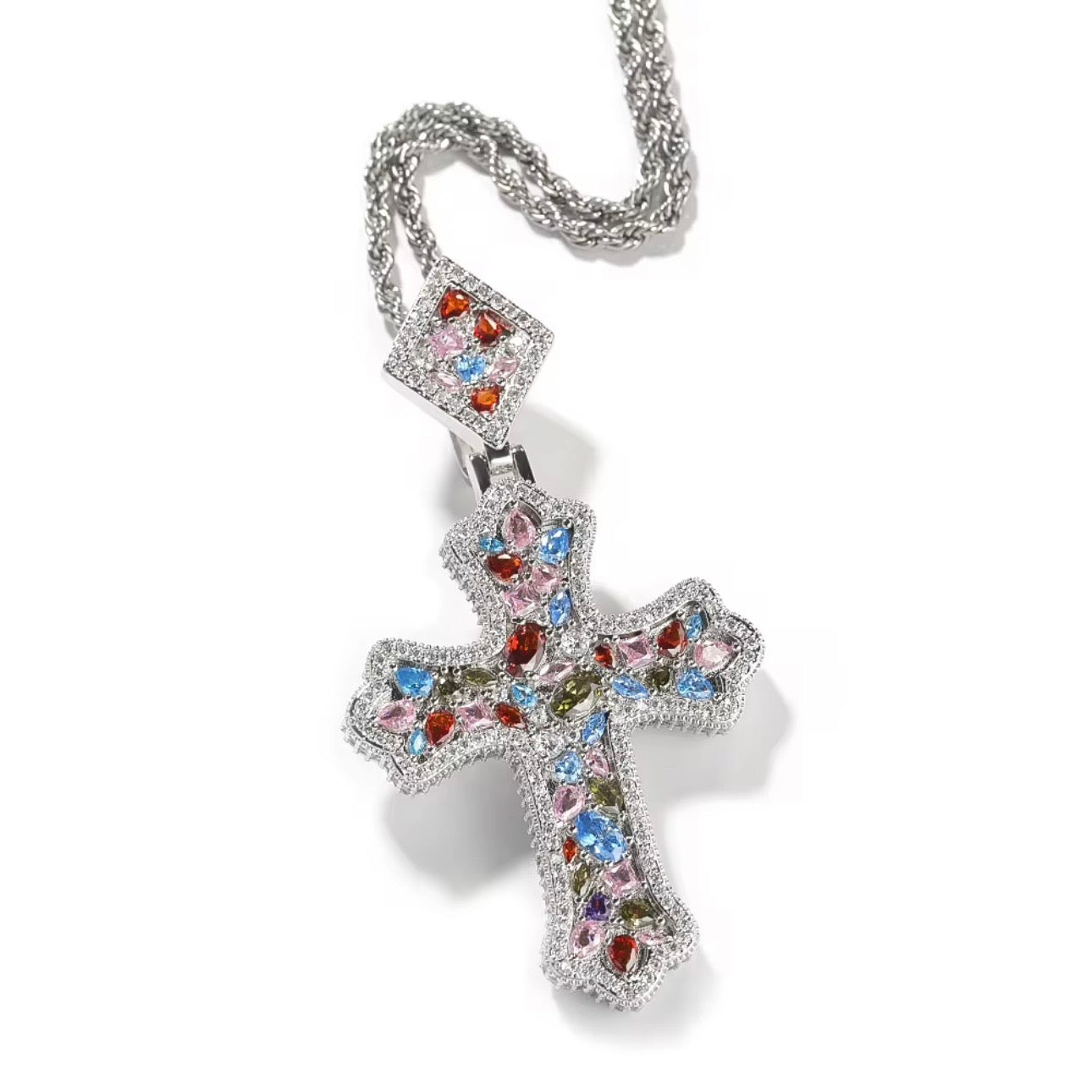 Crown Me Cross Necklace