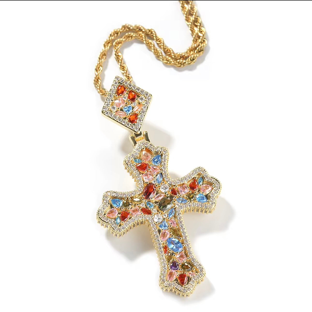 Crown Me Cross Necklace