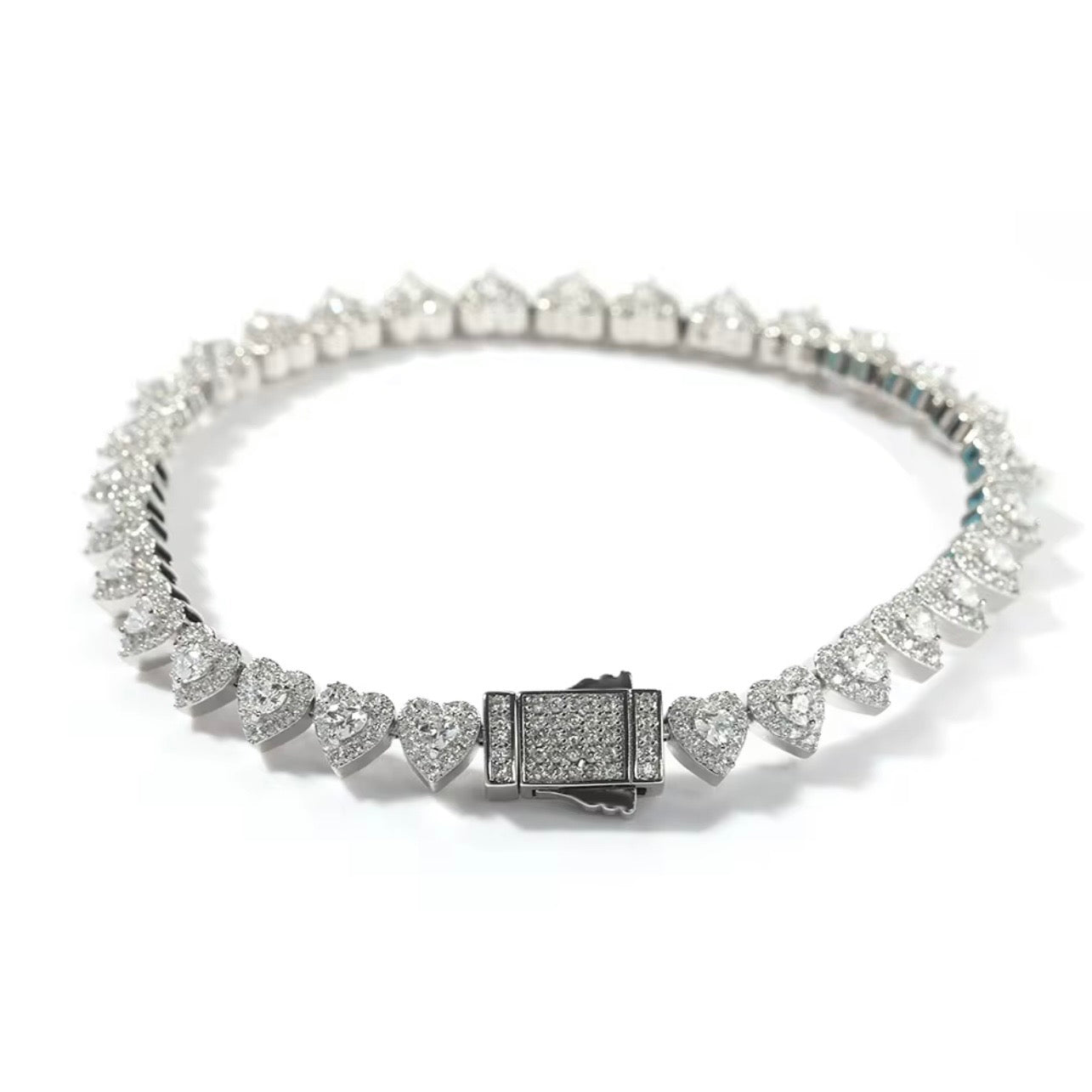 Heart On Ice Bracelet